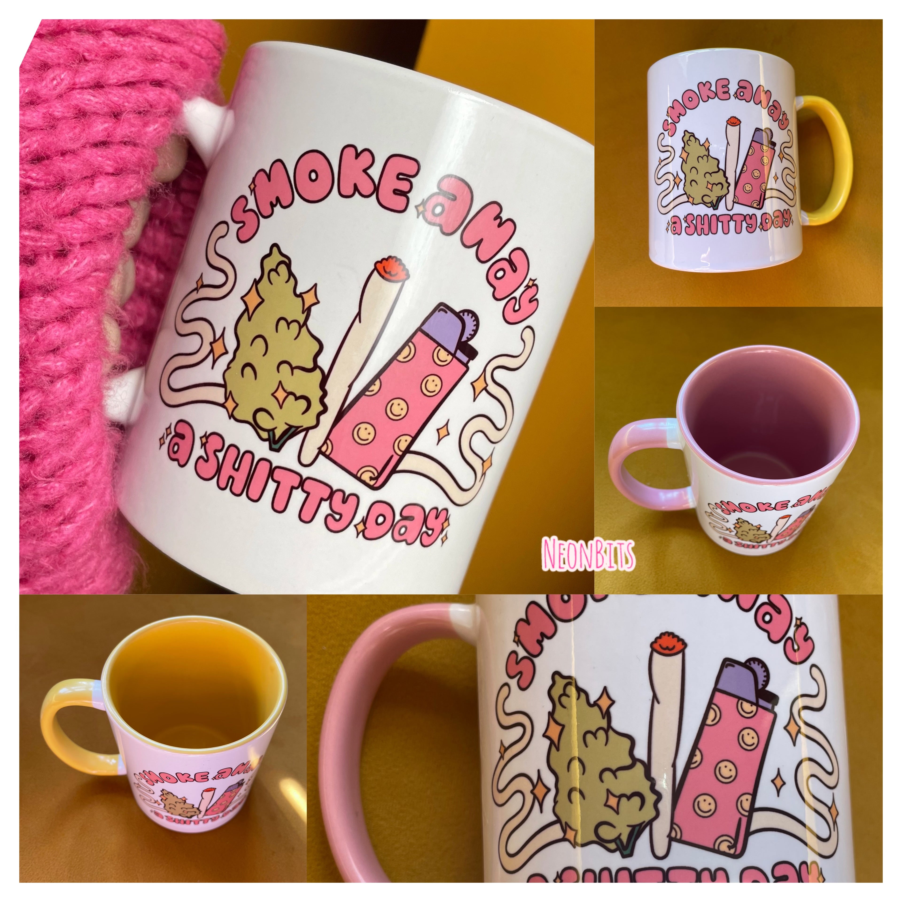 Smoke away mug