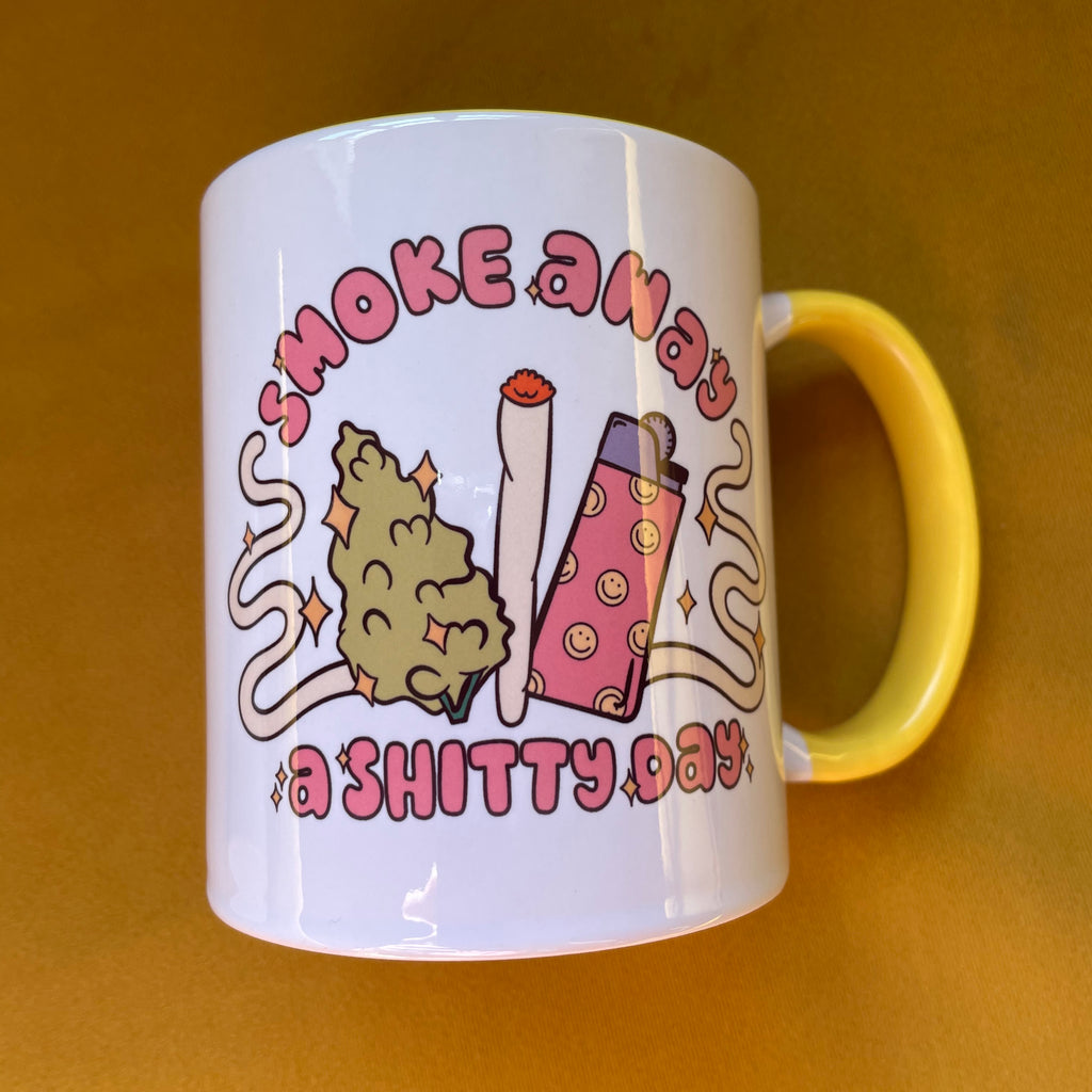 Smoke away mug