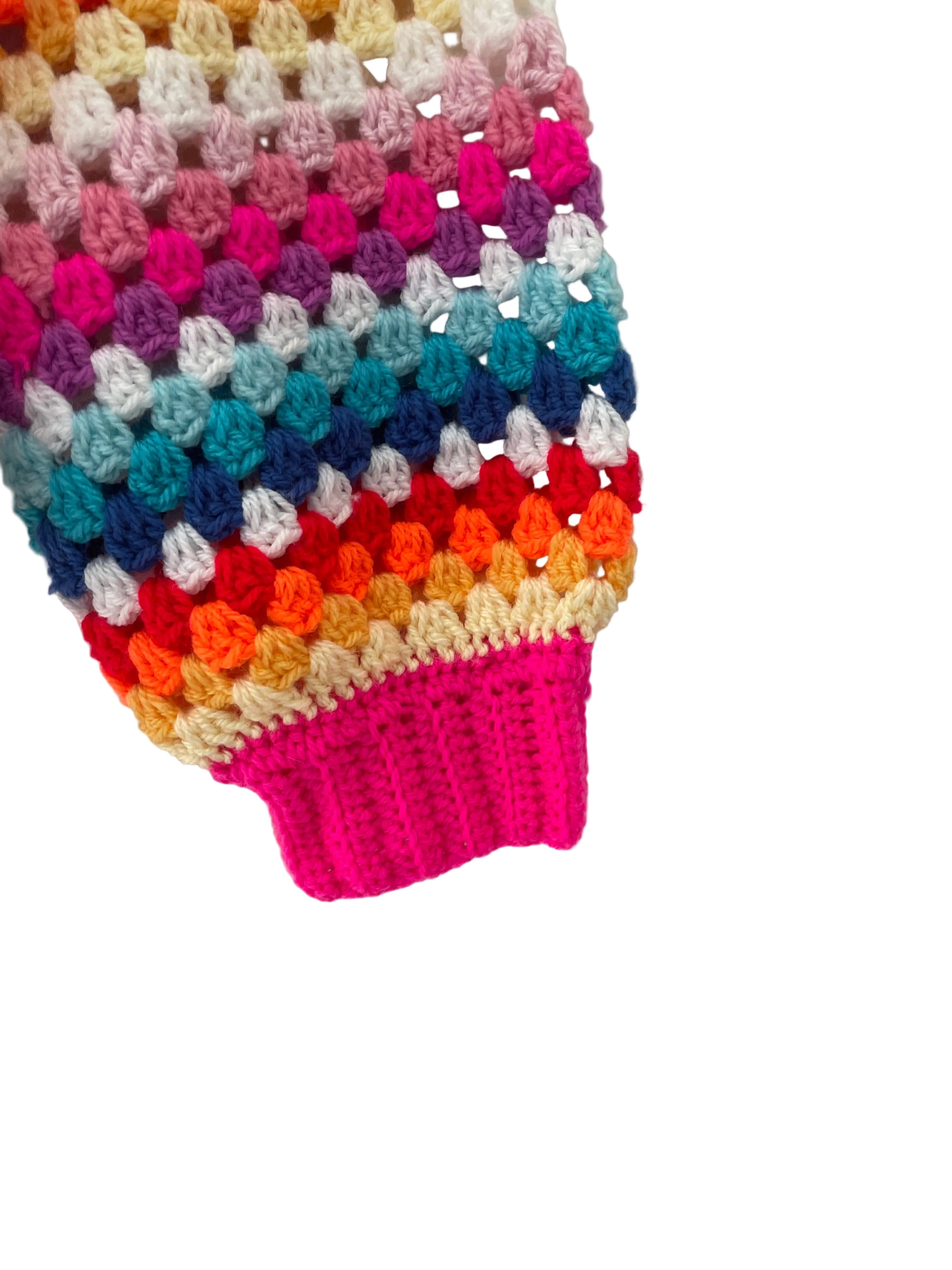Daisy granny hexagon cardigan