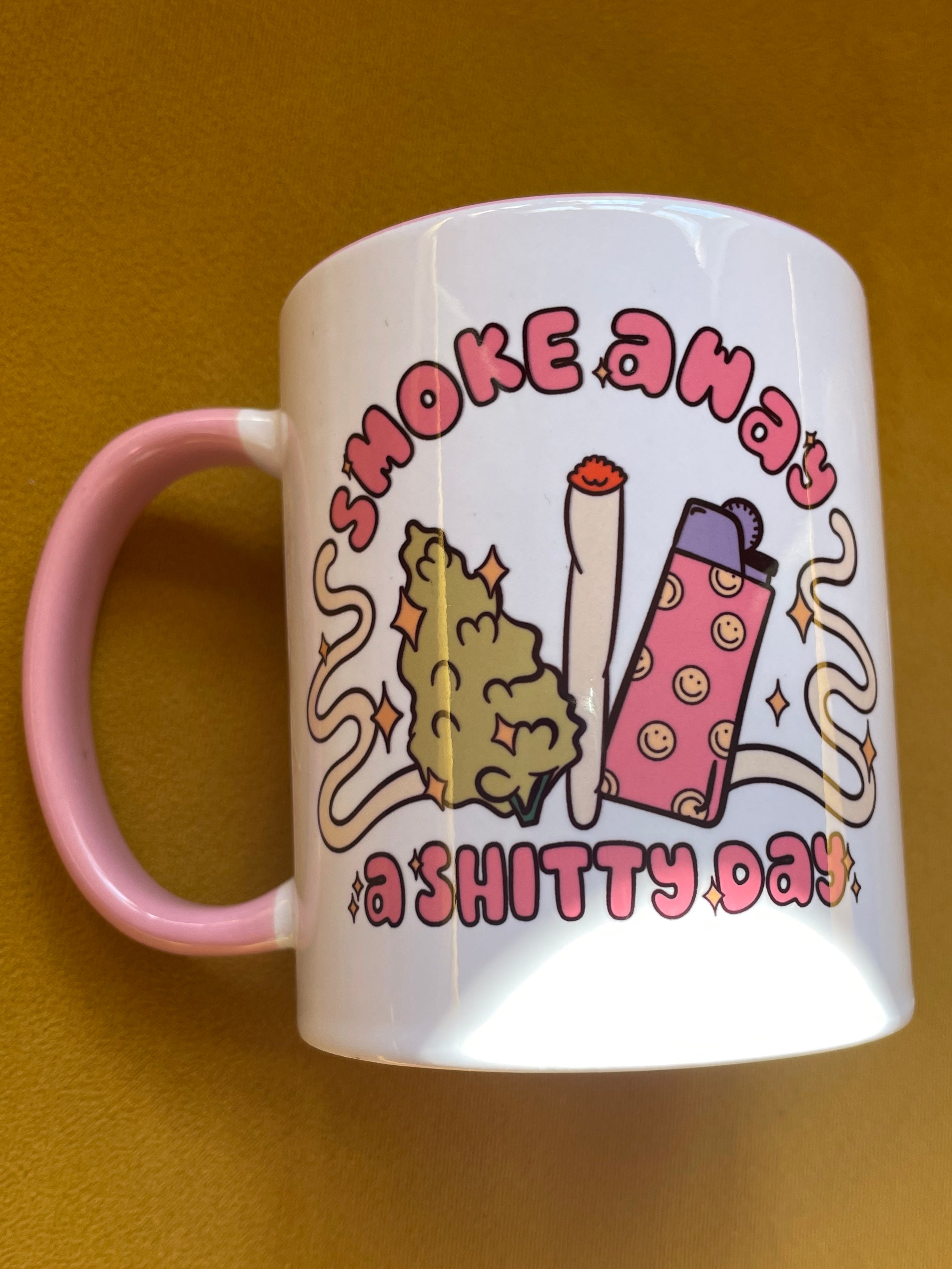 Smoke away mug